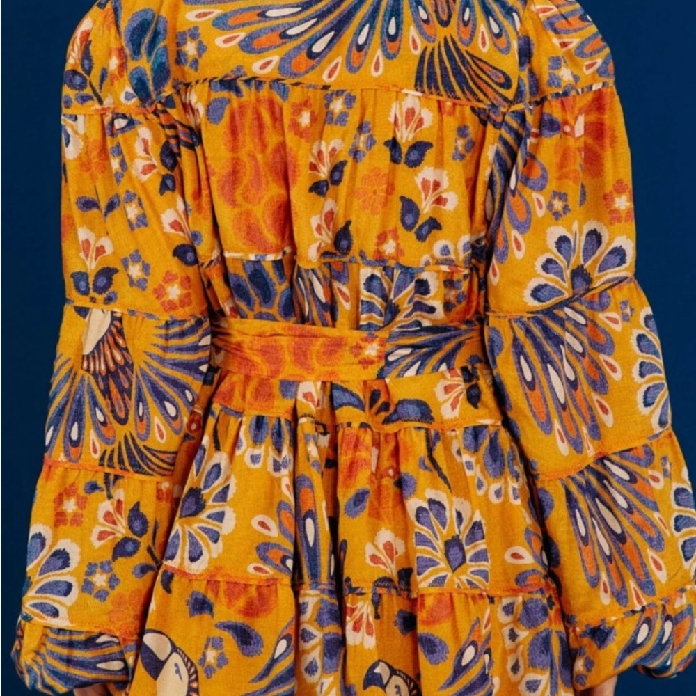 FARM Rio size L mini dress - Picture 3 of 14